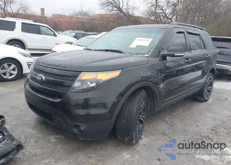 2015 Ford Explorer Sport из США, поврежденный, VIN 1FM5K8GT4FGB88533
